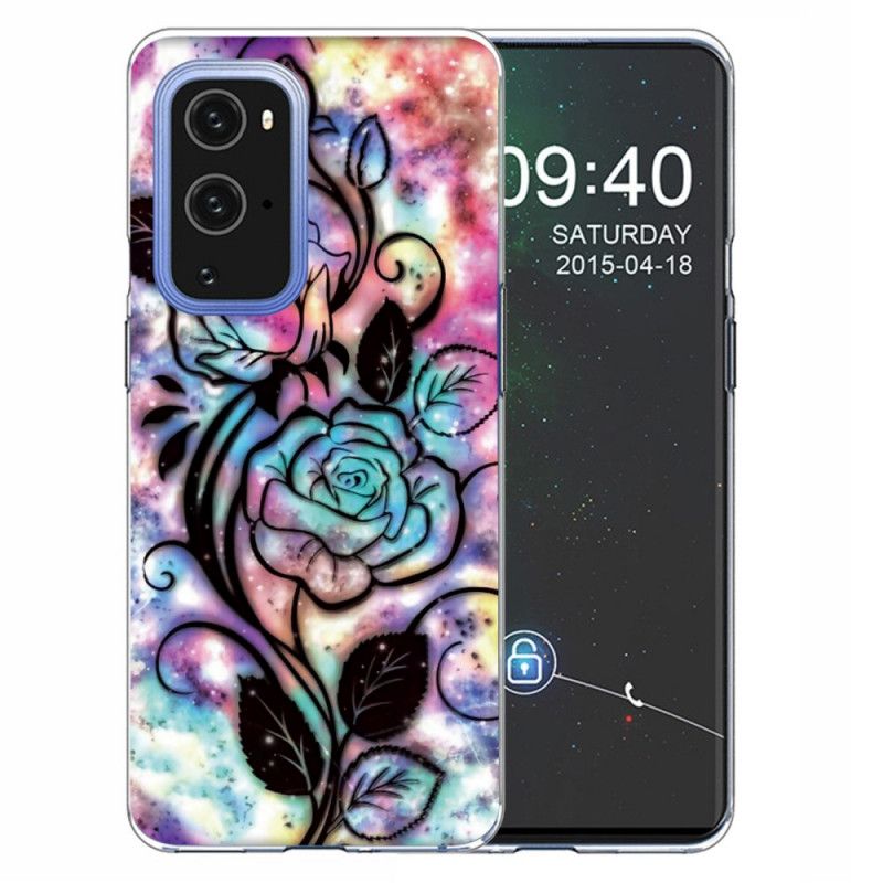 Etui OnePlus 9 Graficzny Kwiat