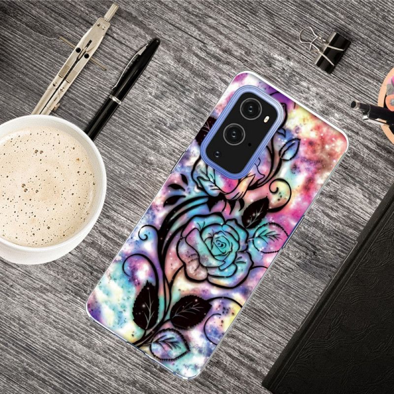 Etui OnePlus 9 Graficzny Kwiat