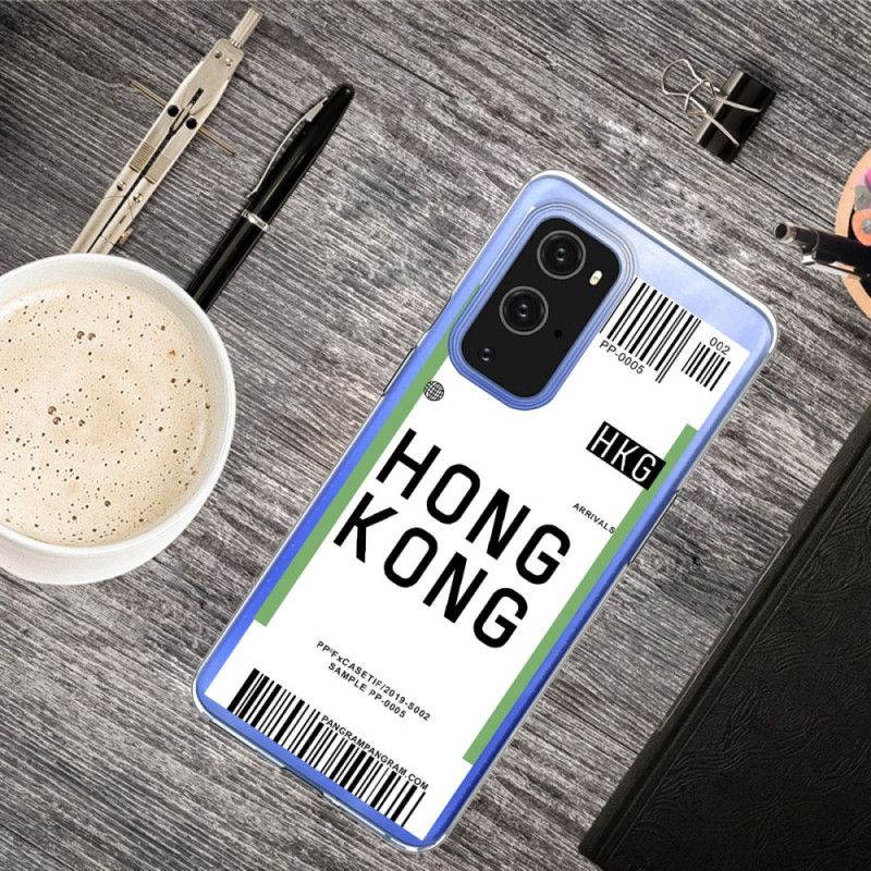 Etui OnePlus 9 Karta Pokładowa Do Hongkongu