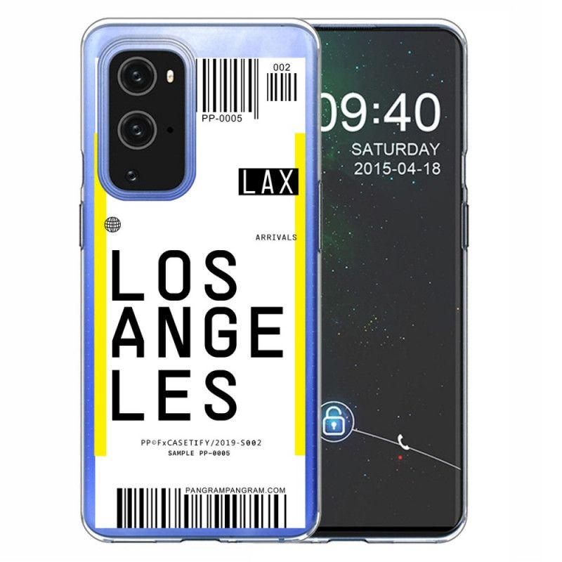 Futerały OnePlus 9 Etui na Telefon Karta Pokładowa Do Los Angeles