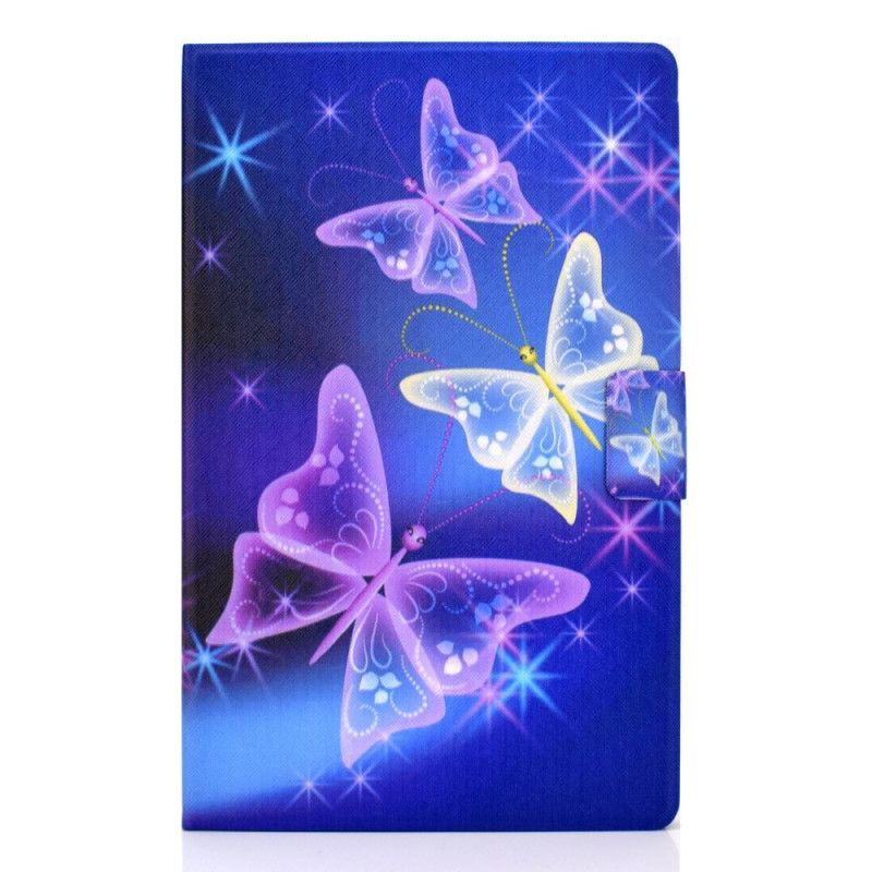 Etui Folio Huawei MatePad T 8 Fioletowy Ciemnoniebieski Wróżka Motyla Etui Ochronne
