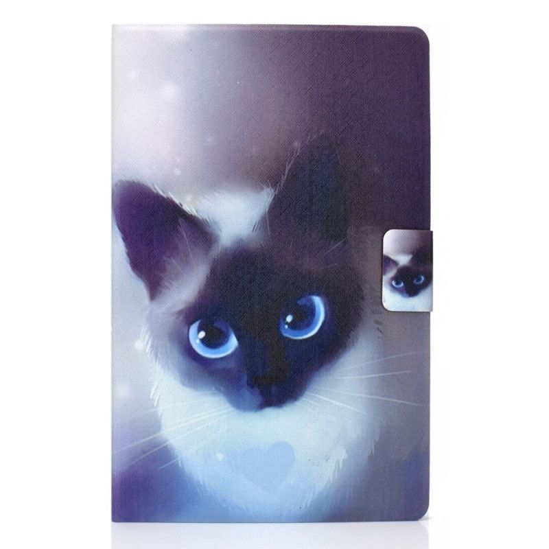 Etui Folio Huawei MatePad T 8 Kot O Niebieskich Oczach