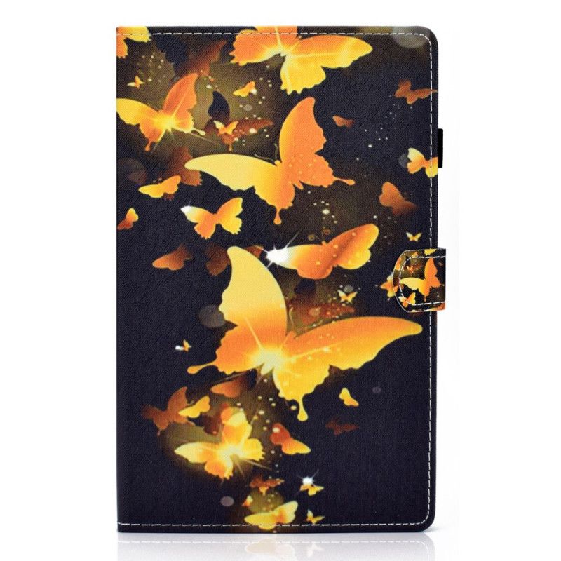 Pokrowce Huawei MatePad T 8 Żółte Motyle