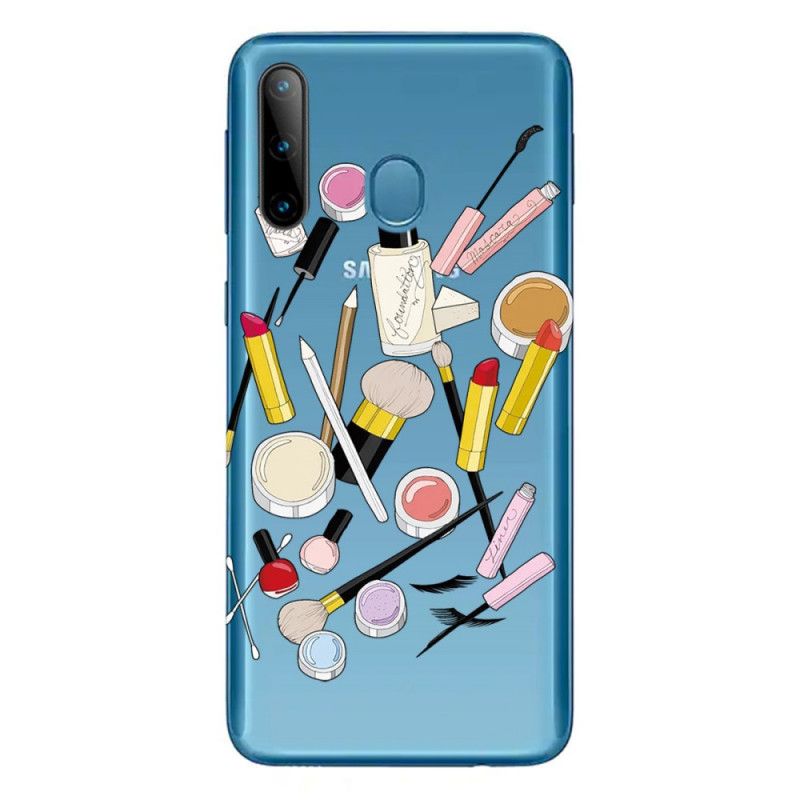 Etui Samsung Galaxy M11 Makijaż Od Góry