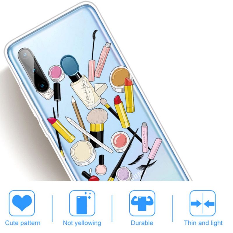 Etui Samsung Galaxy M11 Makijaż Od Góry