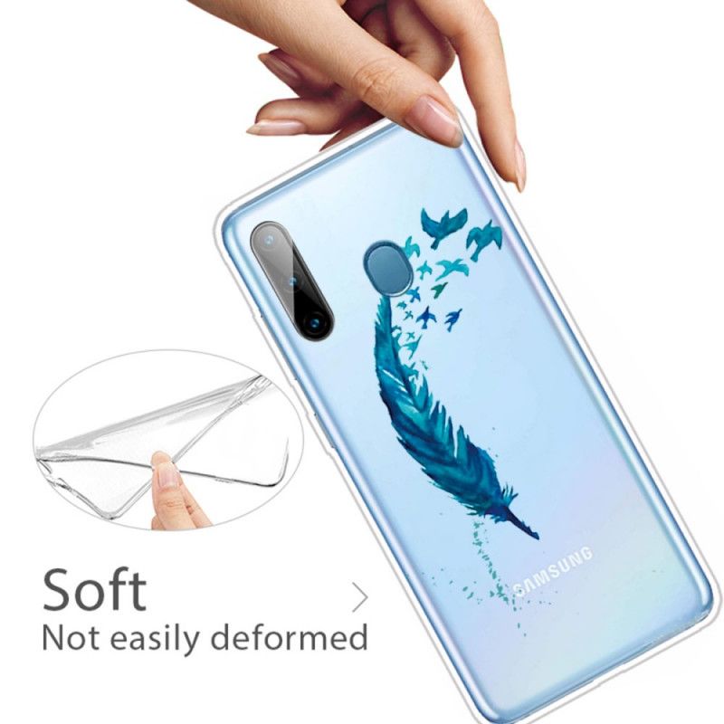 Etui Samsung Galaxy M11 Piękne Pióro