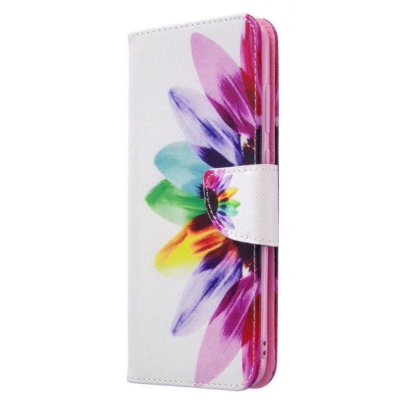 Obudowa Samsung Galaxy M11 Etui na Telefon Kwiat Akwareli