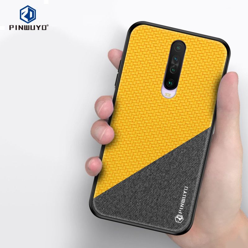 Etui Xiaomi Redmi K30 Magenta Czarny Pinwuyo Seria Honorowa