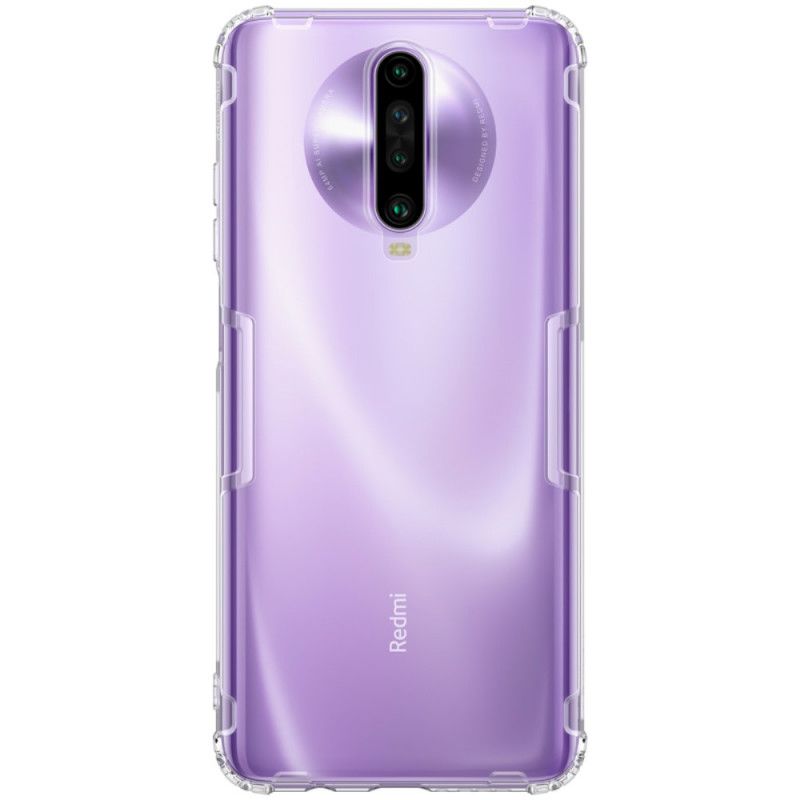 Futerały Xiaomi Redmi K30 Przezroczysty Szary Etui na Telefon Wzmocniony Przezroczysty Nillkin