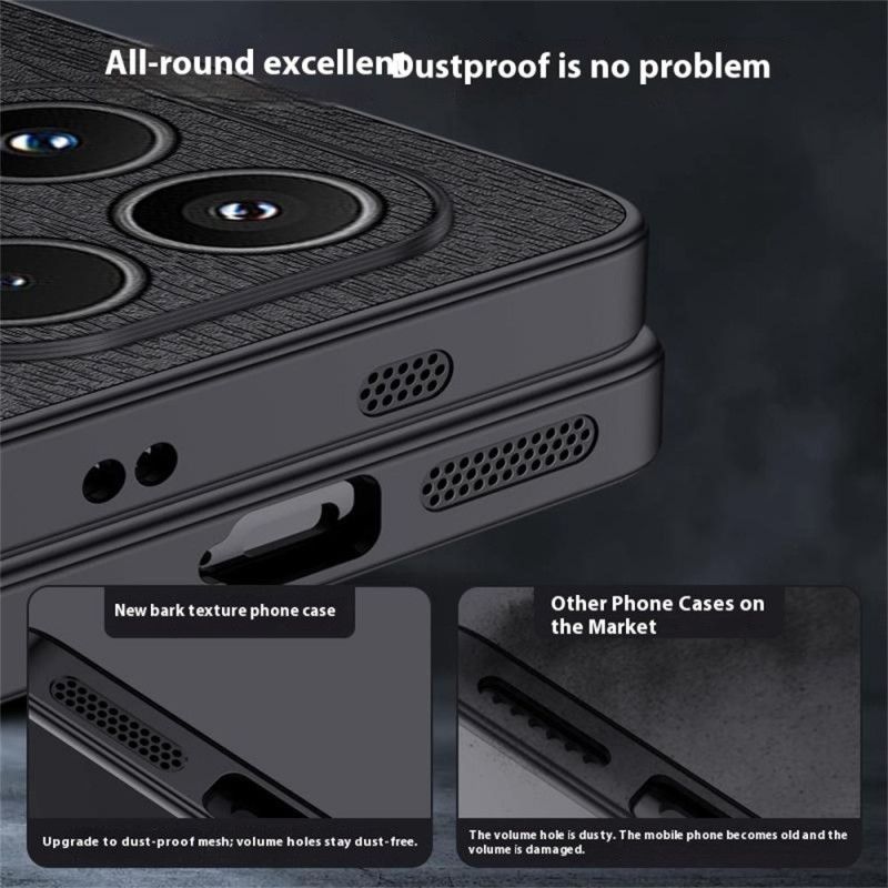 Etui Do Xiaomi 17 Efekt Drewna