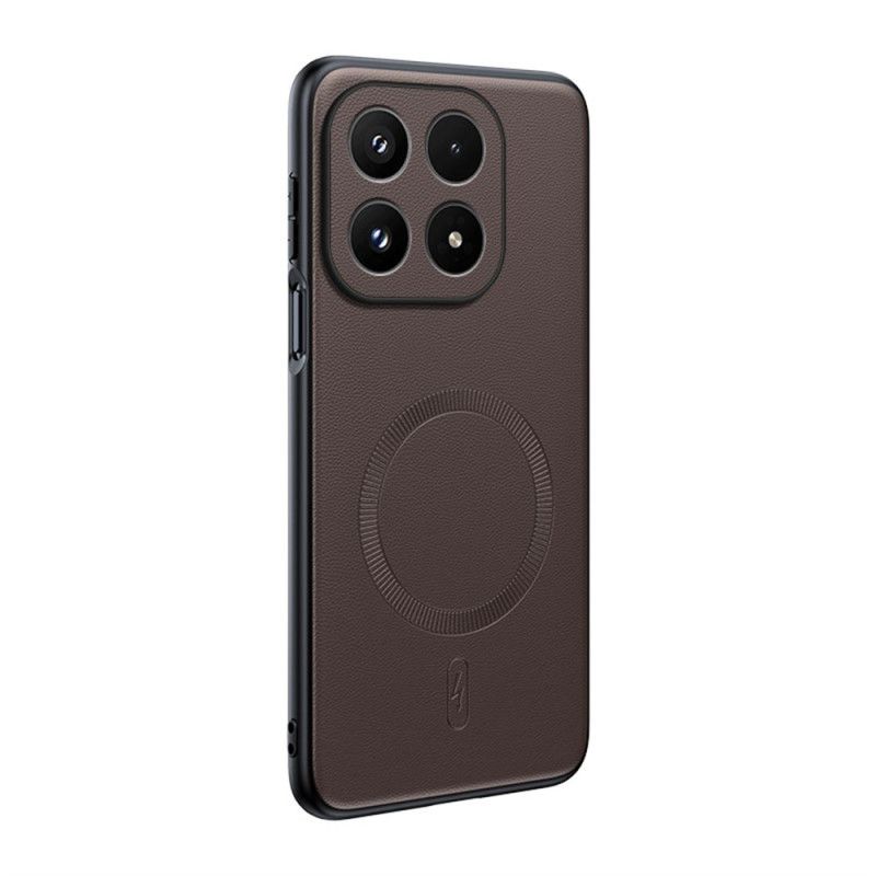 Etui Do Xiaomi 17 Magsafe W Skórzanym Stylu