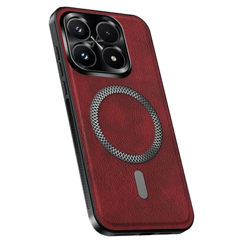 Etui Do Xiaomi 17 Magsafe Z Efektem Skóry