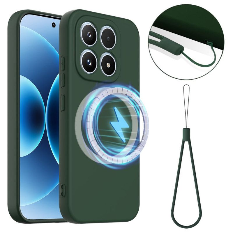 Etui Do Xiaomi 17 Płynny Silikon Magnetyczny