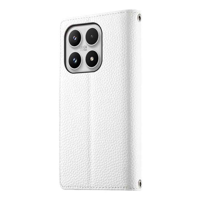 Etui Folio Do Xiaomi 17 Dwukolorowy Z Paskami