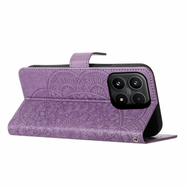 Etui Folio Do Xiaomi 17 Grawerowana Mandala