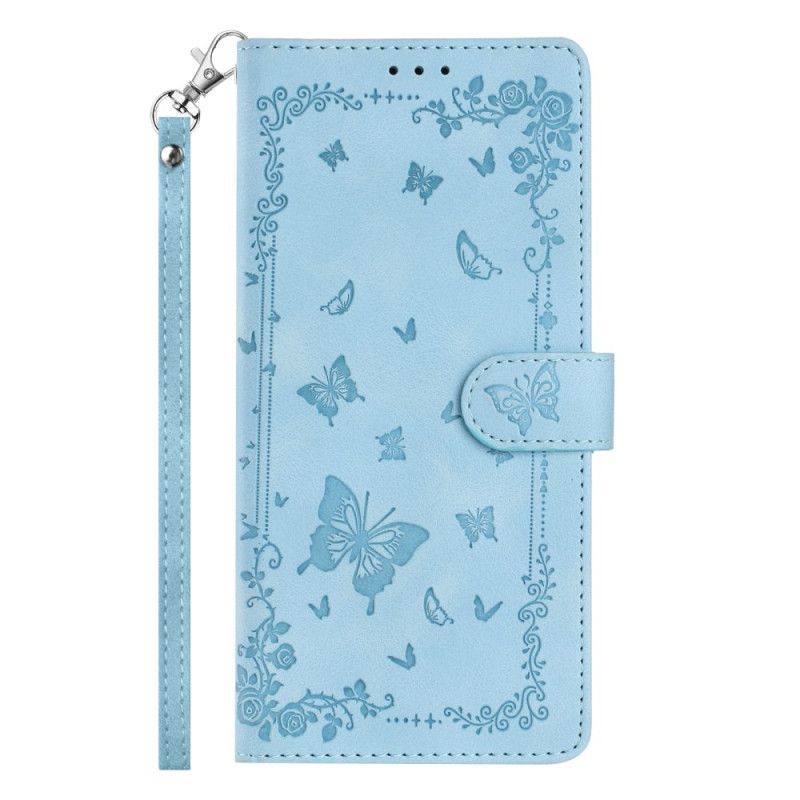 Etui Folio Do Xiaomi 17 Kwiatowy Ogród