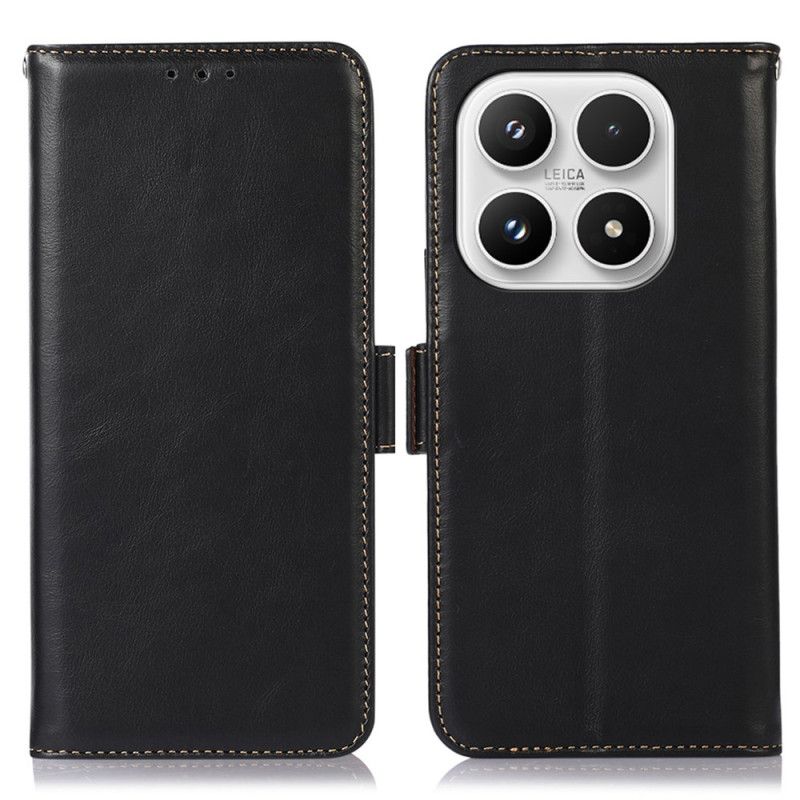 Etui Folio Do Xiaomi 17 Skóra Z Ochroną Rfid