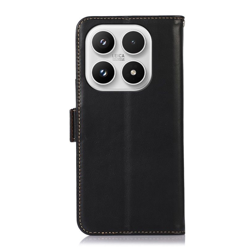 Etui Folio Do Xiaomi 17 Skóra Z Ochroną Rfid