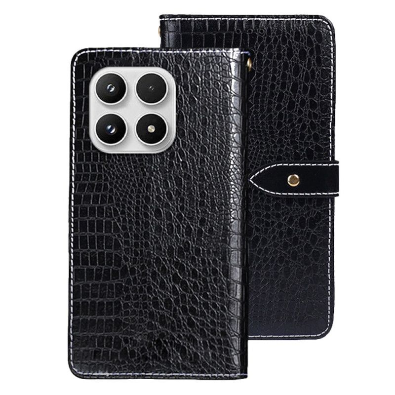 Etui Folio Do Xiaomi 17 Tekstura Krokodyla Idewei