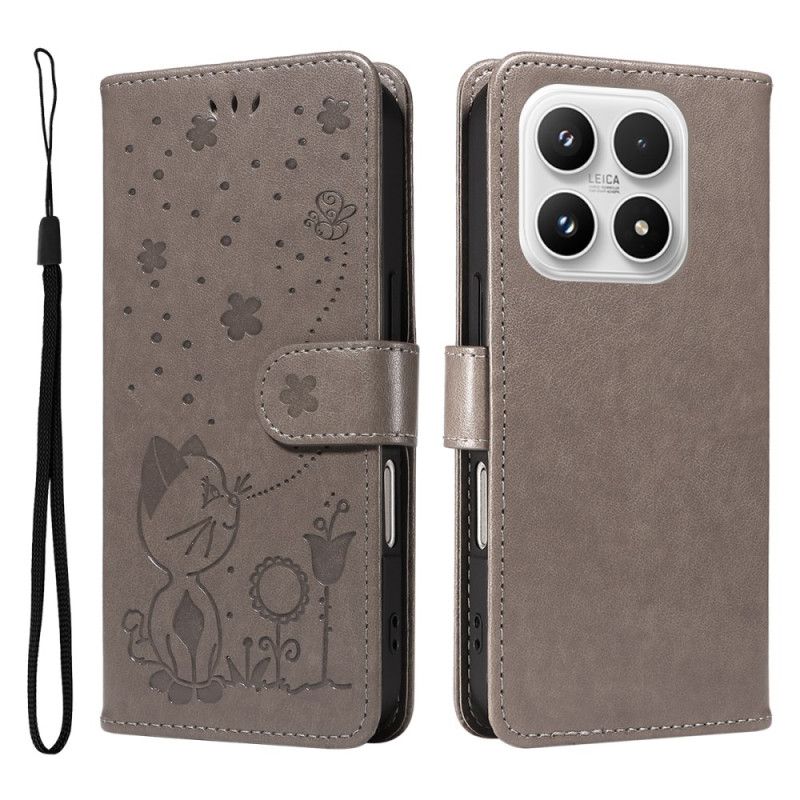 Etui Folio Xiaomi 17 Kot I Pszczoła