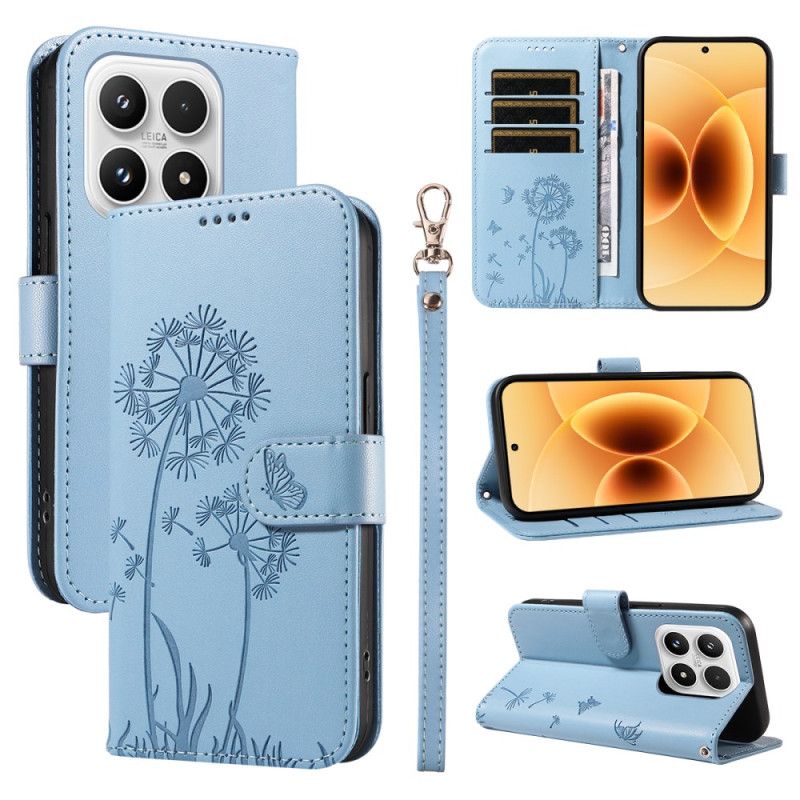 Etui Folio Xiaomi 17 Pasek Z Motywem Dmuchawca