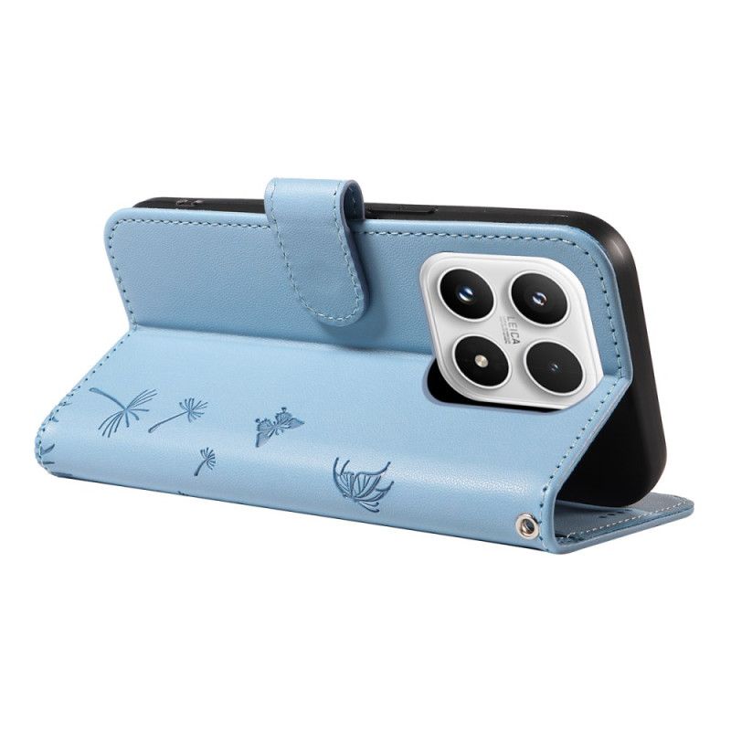 Etui Folio Xiaomi 17 Pasek Z Motywem Dmuchawca