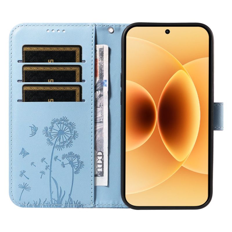 Etui Folio Xiaomi 17 Pasek Z Motywem Dmuchawca
