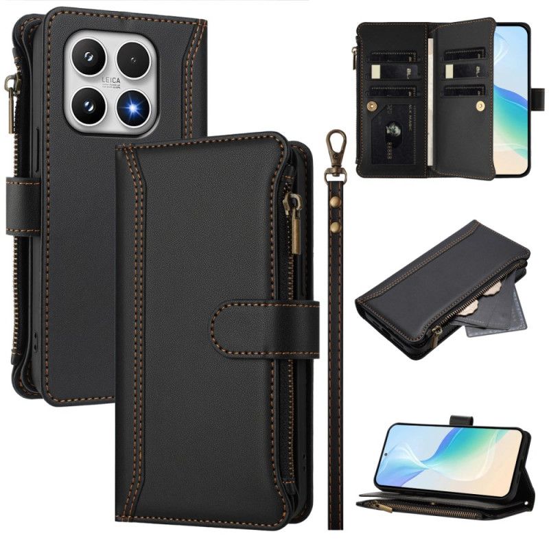 Etui Folio Xiaomi 17 Portfel Z 9 Przegródkami Na Karty Etui Ochronne