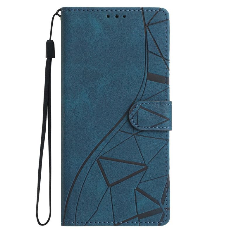 Etui Folio Xiaomi 17 Wzór Trójkątny