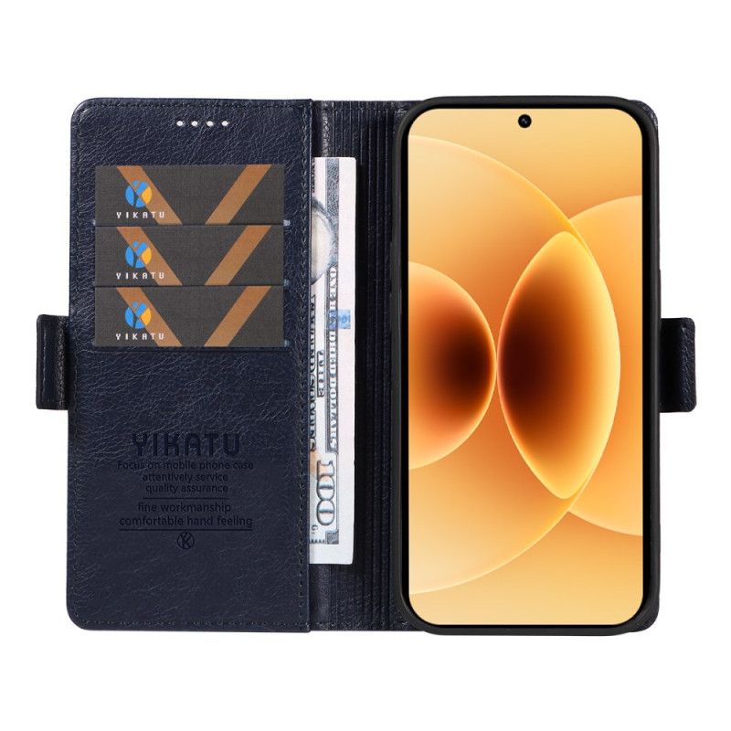 Etui Folio Xiaomi 17 Wzór Vintage Yikatu Etui Ochronne