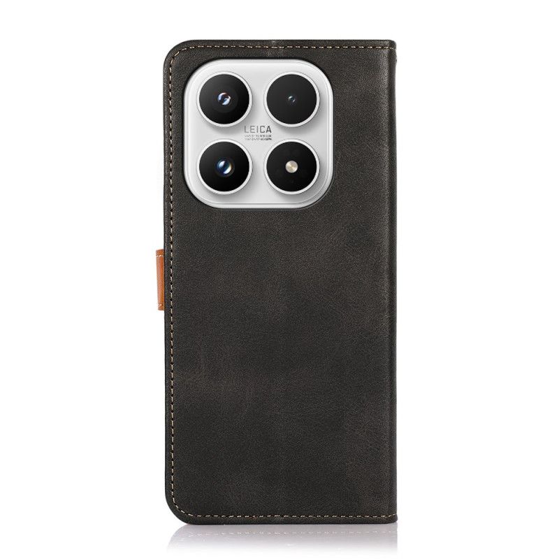 Etui Folio Xiaomi 17 Złote Zapięcie Khazneh Etui Ochronne