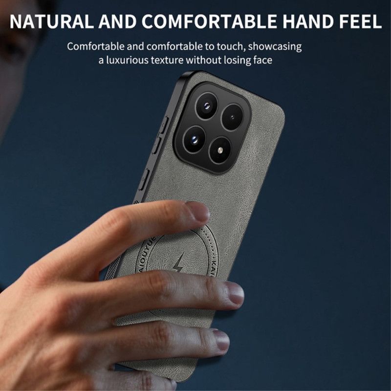 Etui Xiaomi 17 Magsafe Z Efektem Skóry Etui Ochronne