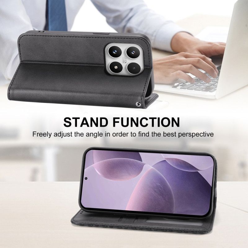 Flip Kotelot Xiaomi 17 Etui Na Telefon Obramowanie Z Nadrukiem W Romby