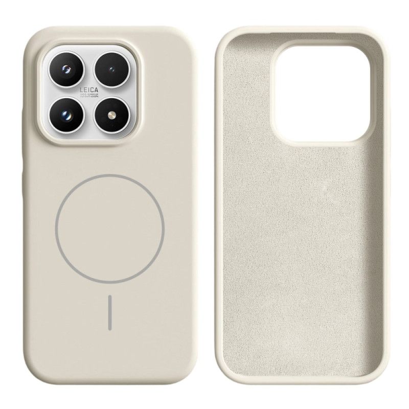 Futerały Xiaomi 17 Etui Na Telefon Magnetyczny Płynny Silikon