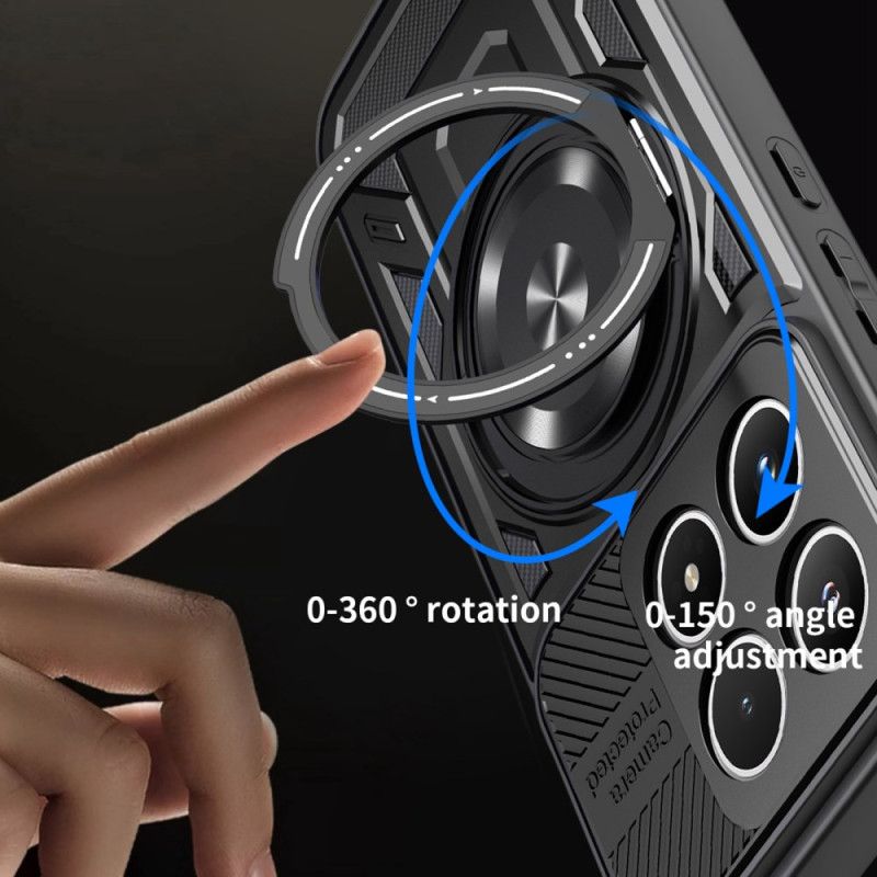 Futerały Xiaomi 17 Etui Na Telefon Magnetyczny Z Obrotową Podstawką