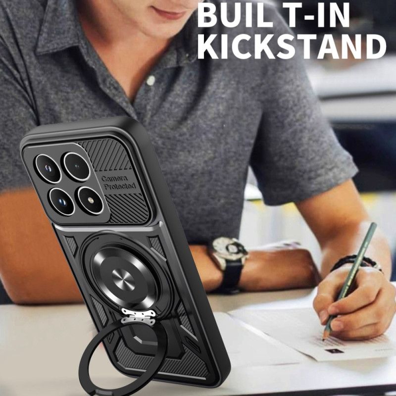 Futerały Xiaomi 17 Etui Na Telefon Magnetyczny Z Obrotową Podstawką