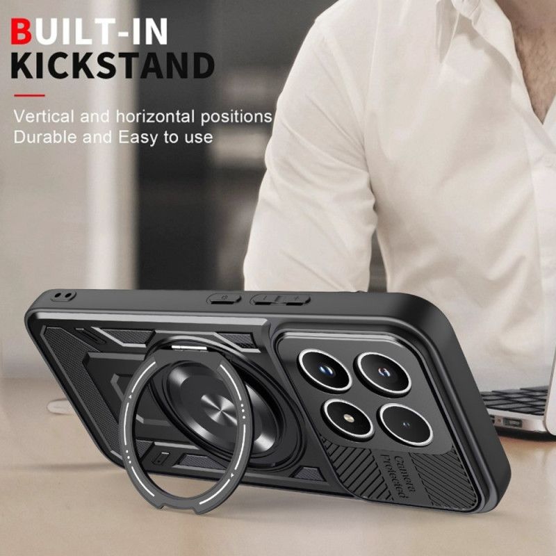 Futerały Xiaomi 17 Etui Na Telefon Magnetyczny Z Obrotową Podstawką