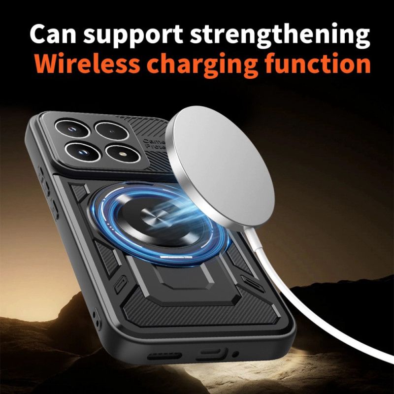 Futerały Xiaomi 17 Etui Na Telefon Magnetyczny Z Obrotową Podstawką