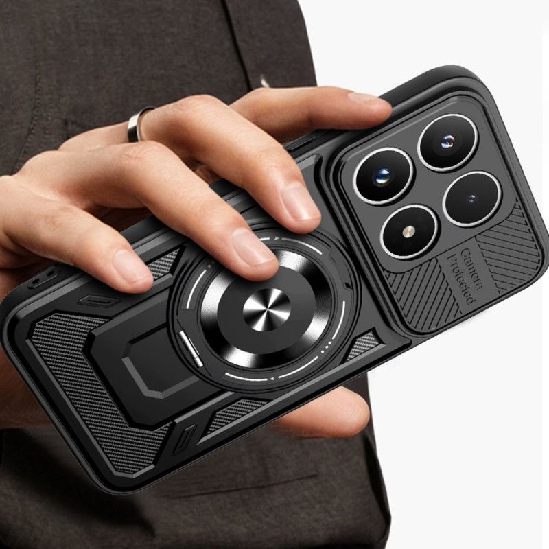 Futerały Xiaomi 17 Etui Na Telefon Magnetyczny Z Obrotową Podstawką