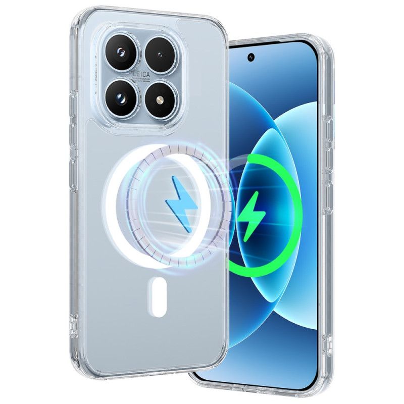 Futerały Xiaomi 17 Etui Na Telefon Wzmocniony Przezroczysty Magnetyczny