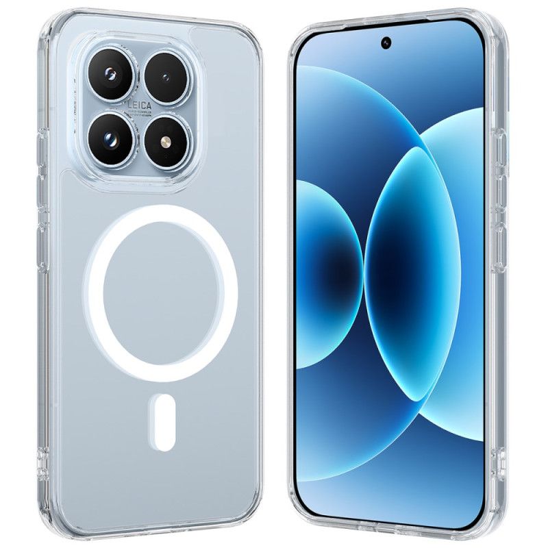 Futerały Xiaomi 17 Etui Na Telefon Wzmocniony Przezroczysty Magnetyczny