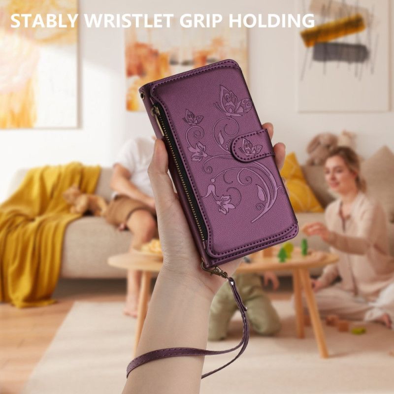 Obudowa Xiaomi 17 Etui Na Telefon Portfel W Kwiaty