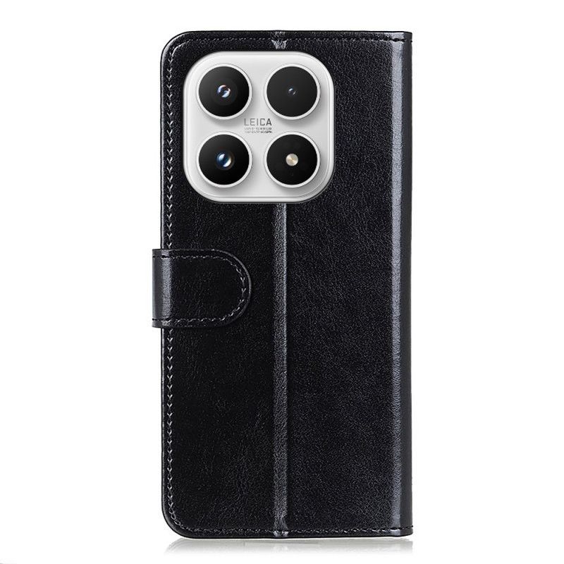 Skórzany Futerał Xiaomi 17 Etui Na Telefon Lakierowana Skóra Syntetyczna