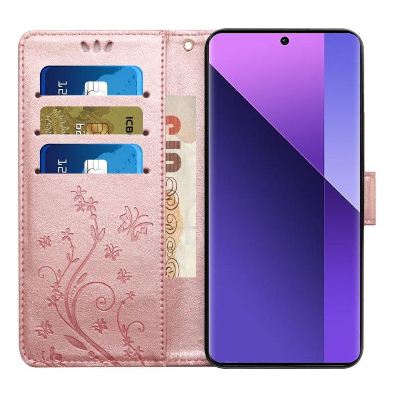 Etui Folio Do Sony Xperia 1 Vii Kwiatowe Wzory