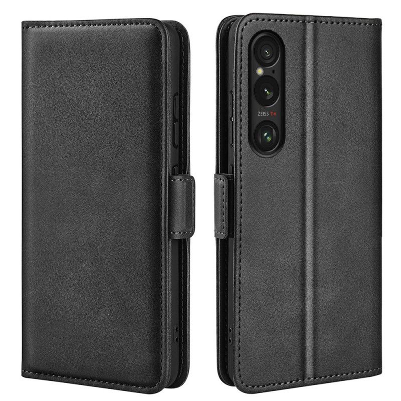 Etui Folio Do Sony Xperia 1 Vii Podwójne Zapięcie