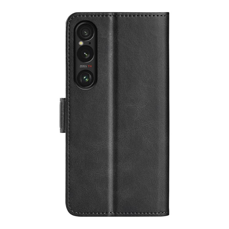 Etui Folio Do Sony Xperia 1 Vii Podwójne Zapięcie