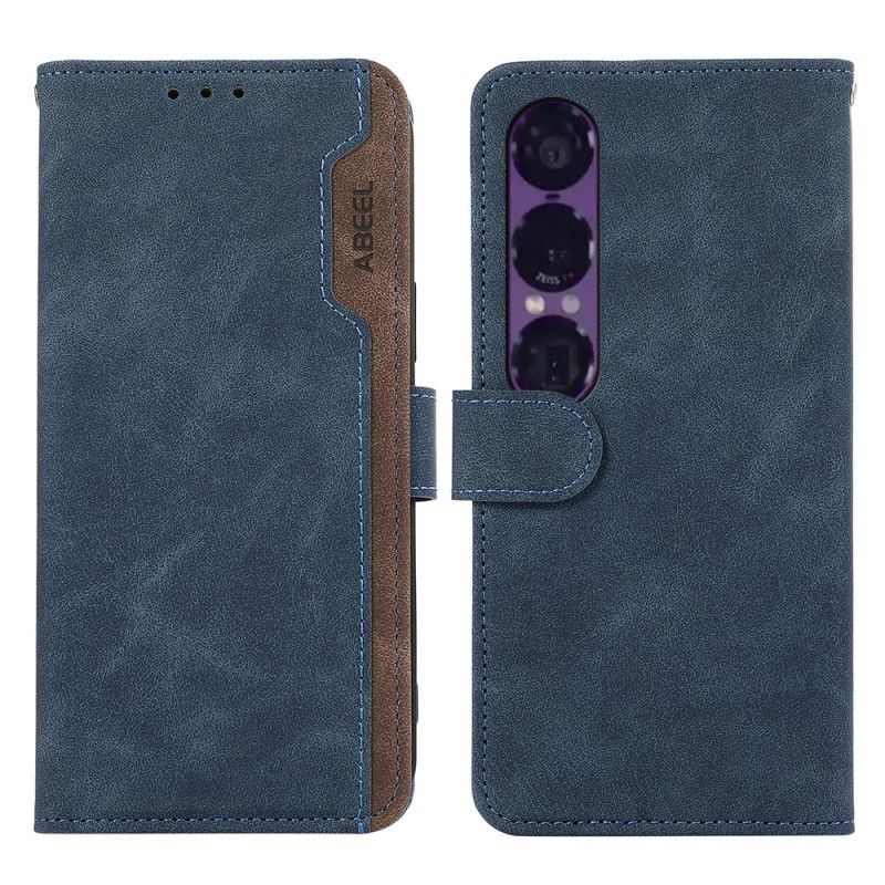 Etui Folio Sony Xperia 1 Vii Abeel Dwukolorowy