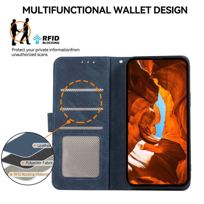 Etui Folio Sony Xperia 1 Vii Abeel Dwukolorowy