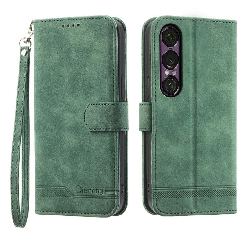 Etui Folio Sony Xperia 1 Vii Dierfeng