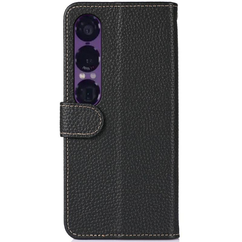 Etui Folio Sony Xperia 1 Vii Khazneh Skóra Naturalna